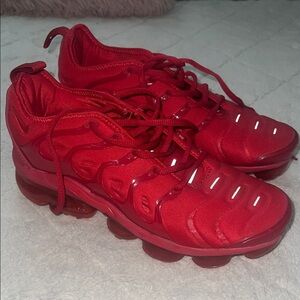 Nike Red Athletic Sneakers
